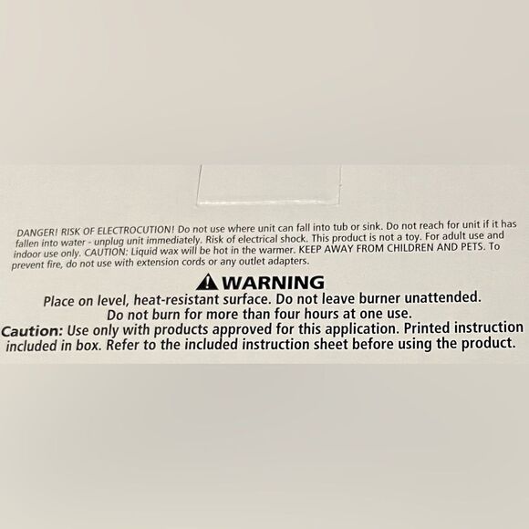 Electric Wax Warmer - 18 w - New - Picture 5 of 6